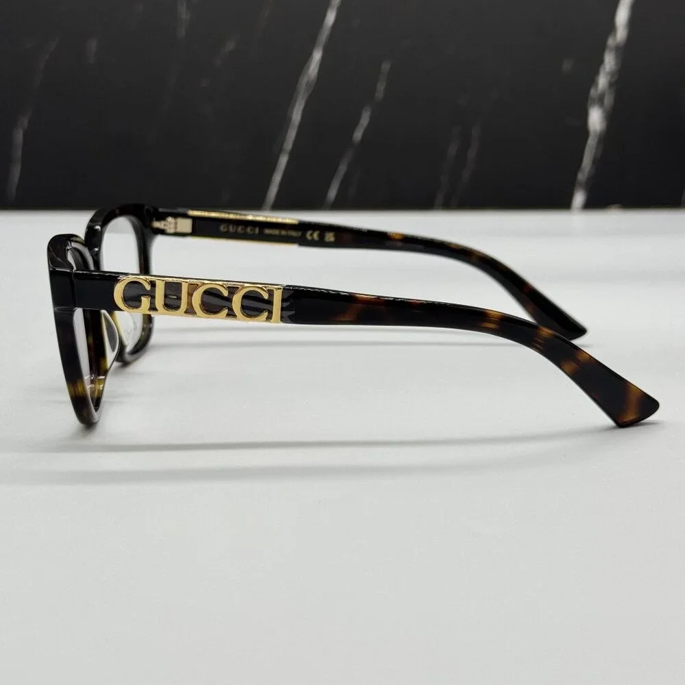 NEW GUCCI GG1192O 002 HAVANA WOMEN EYEGLASSES GUCCI